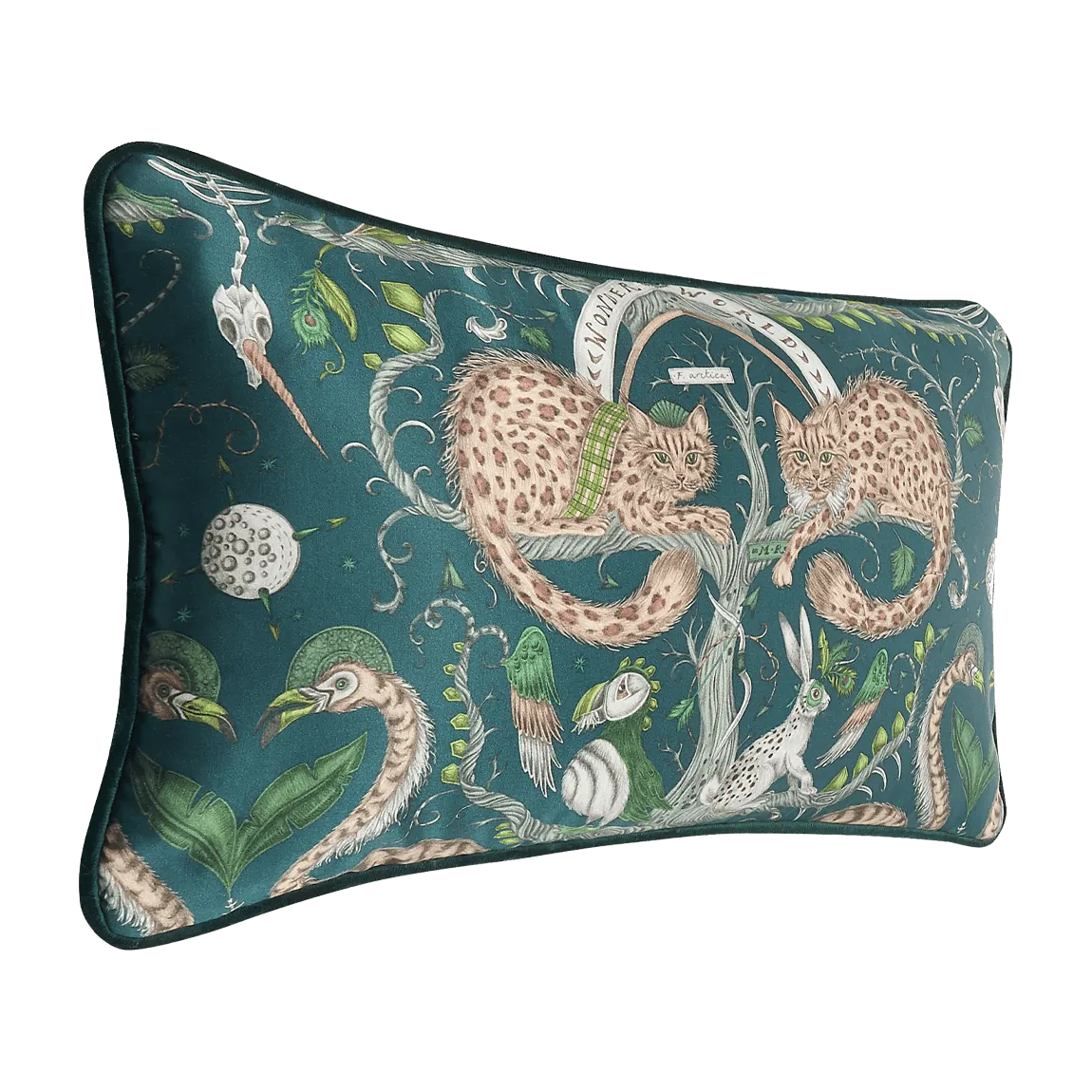 Wonder World Silk Bolster Cushion