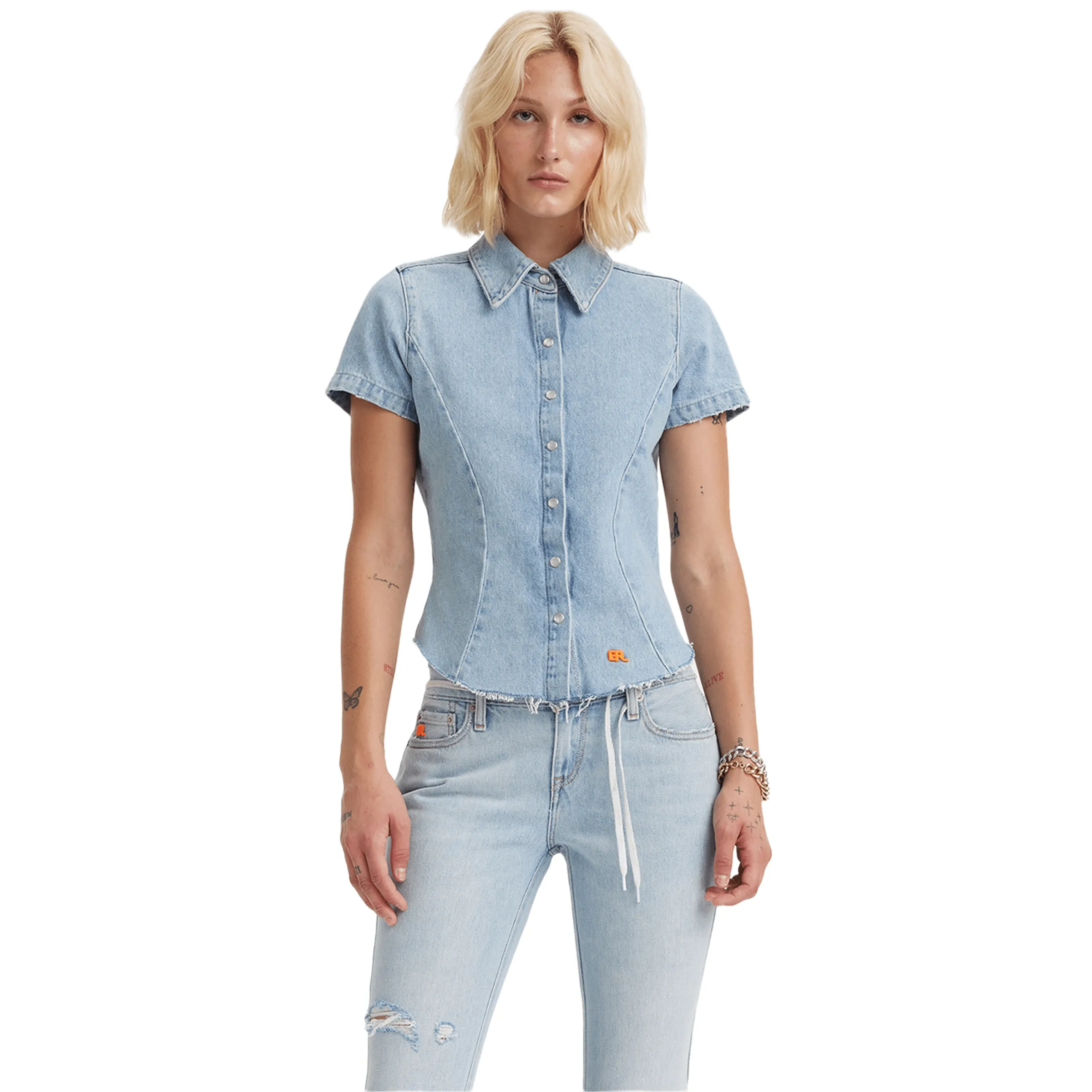 X LEVIS WOMEN'S DENIM TOP
