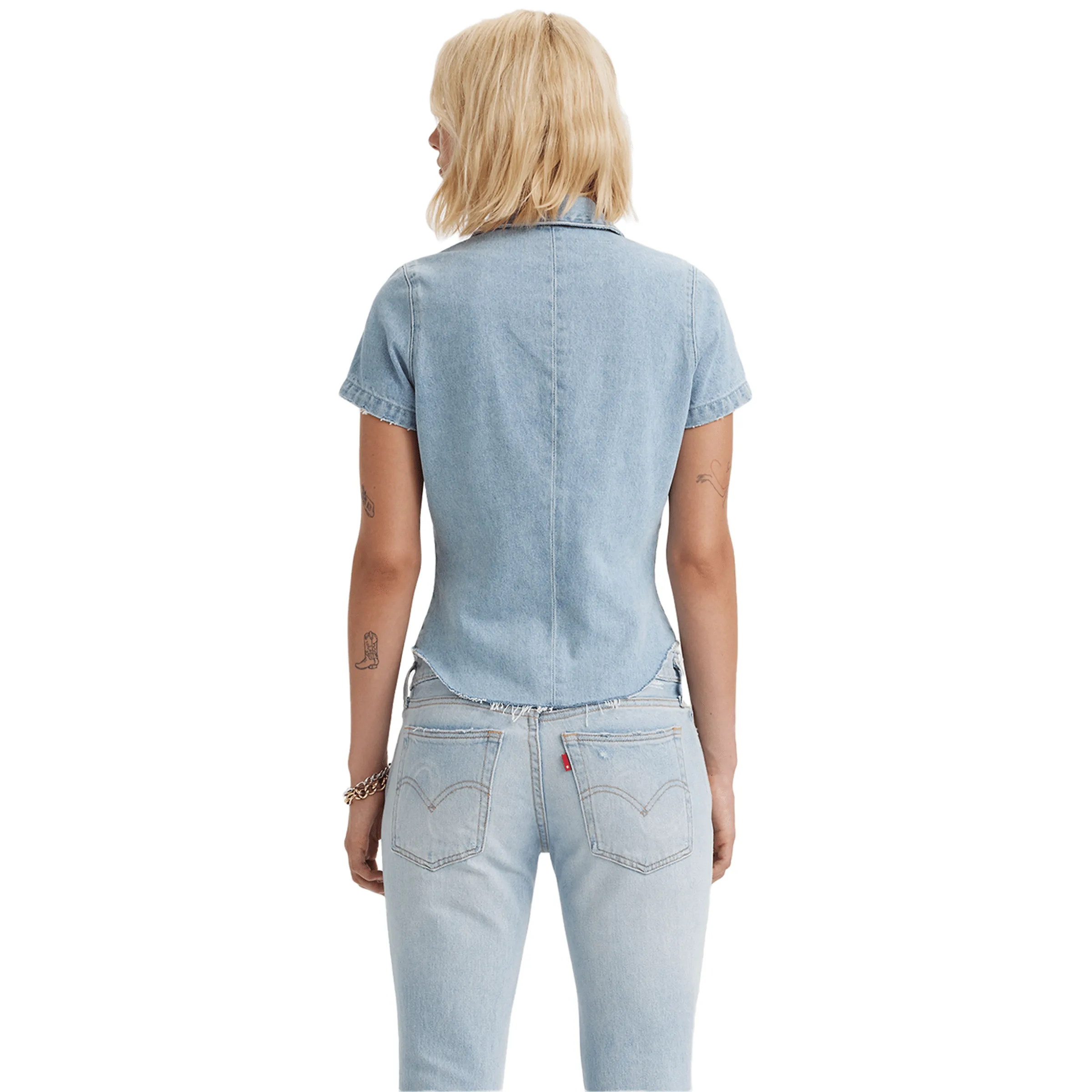 X LEVIS WOMEN'S DENIM TOP