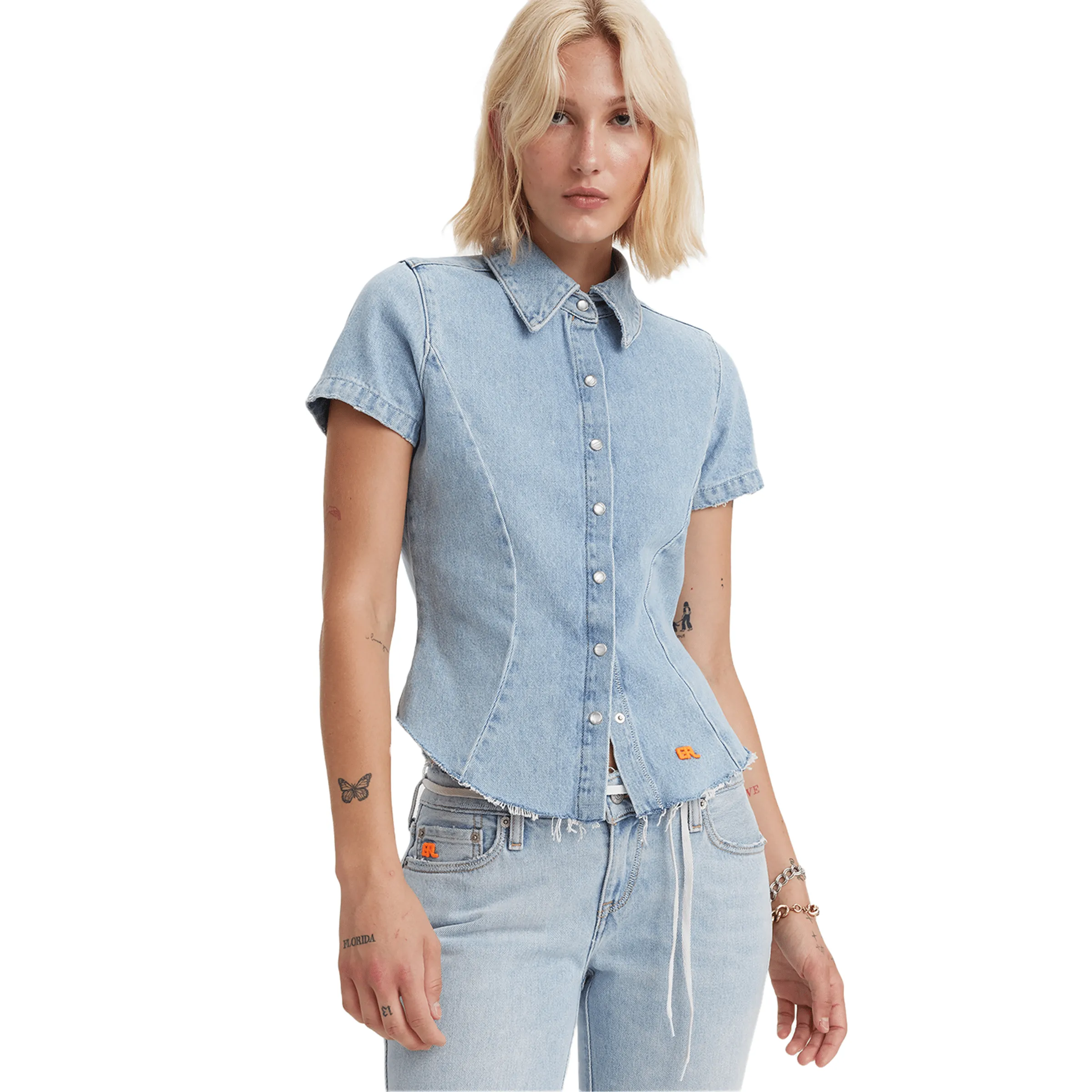 X LEVIS WOMEN'S DENIM TOP