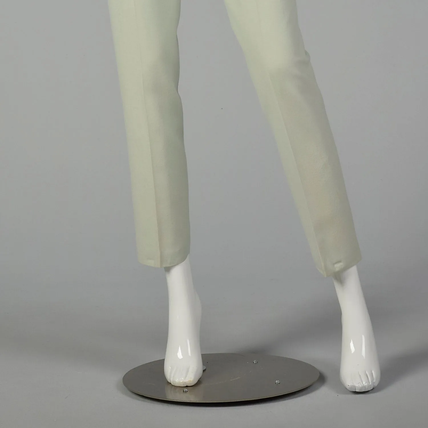 XS Pastel Green Jax Shirt and Cigarette Pants Set
