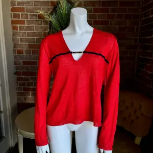 Y2K Roberta di Camerino Linen Knit Top