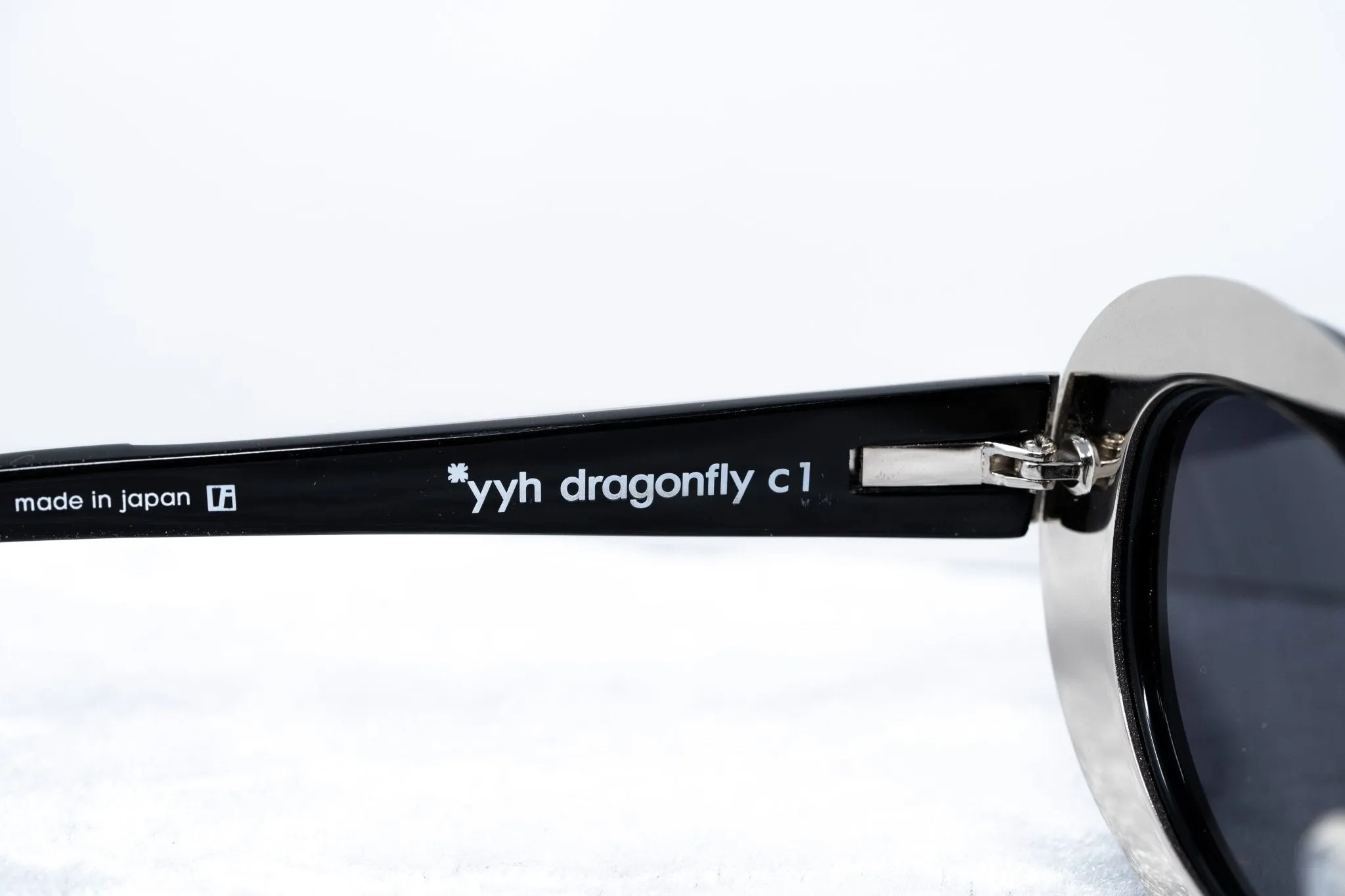 Yohji Yamamoto Ladies Sunglasses Cat Eye Black and Grey