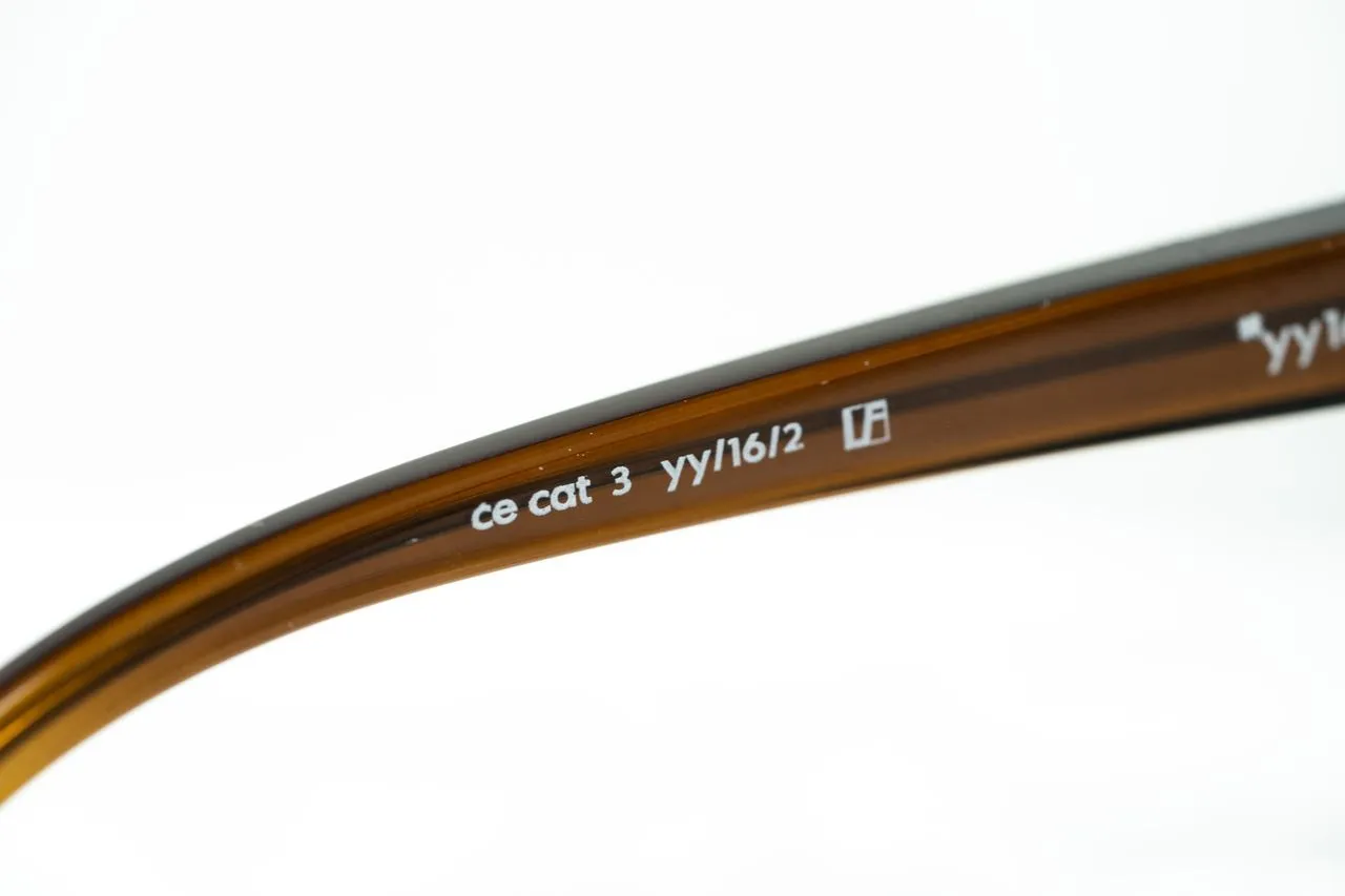 Yohji Yamamoto Sunglasses Rectangular Brown and Bronze