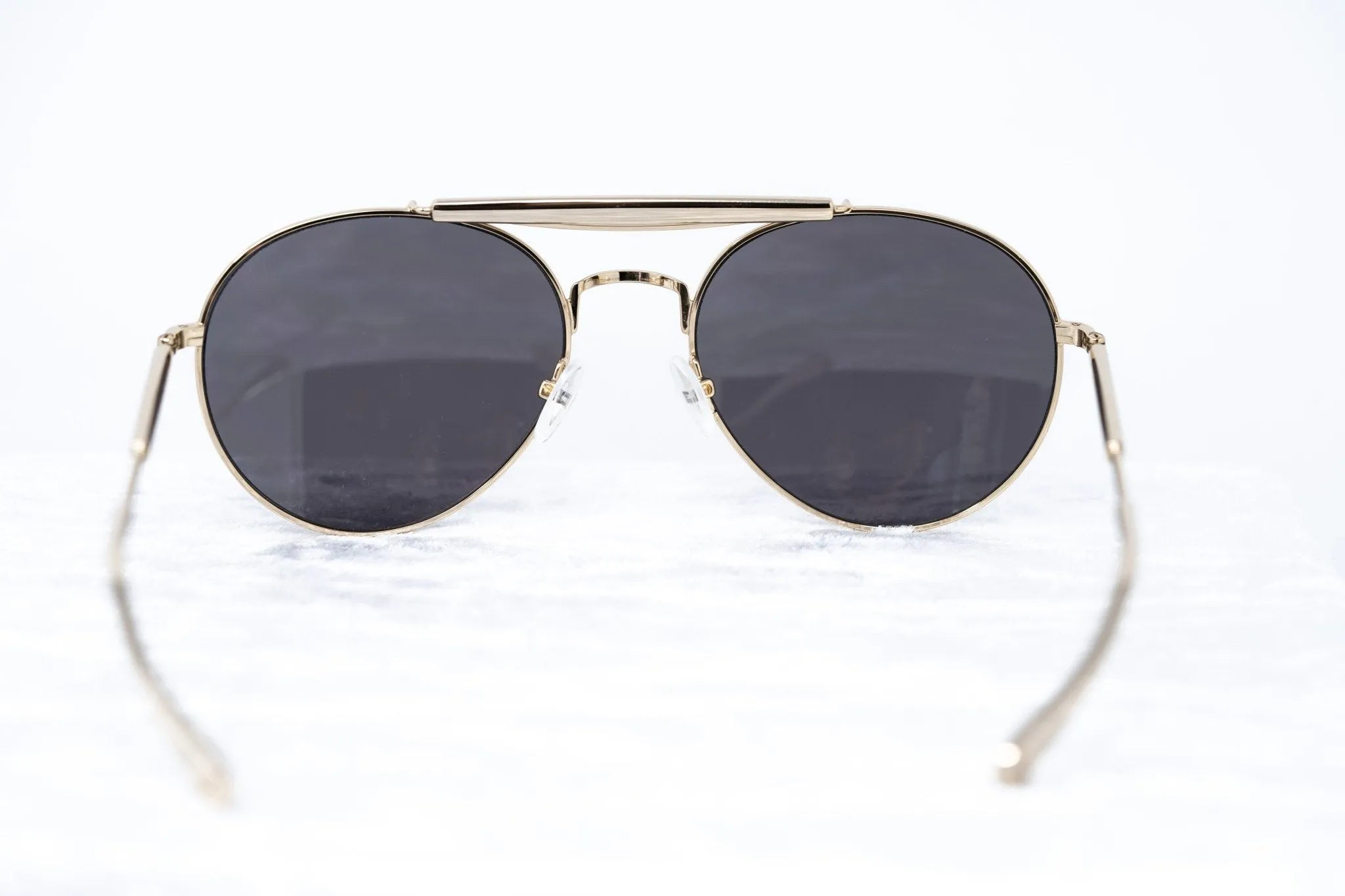 Yohji Yamamoto Sunglasses Round Gold and Grey YY12RIDERC2SUN