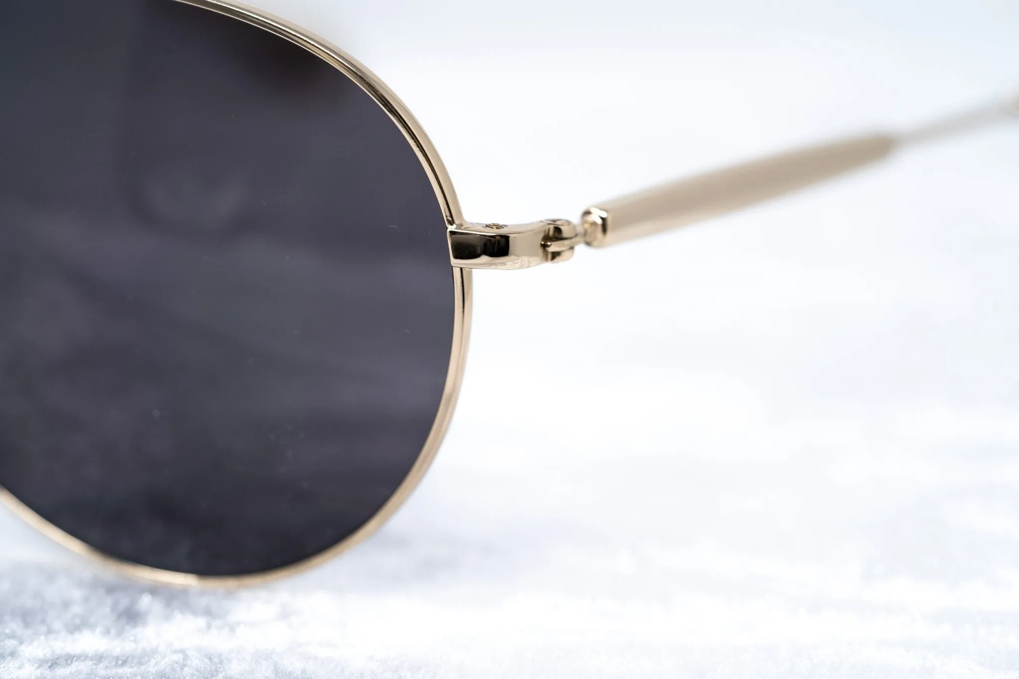 Yohji Yamamoto Sunglasses Round Gold and Grey YY12RIDERC2SUN