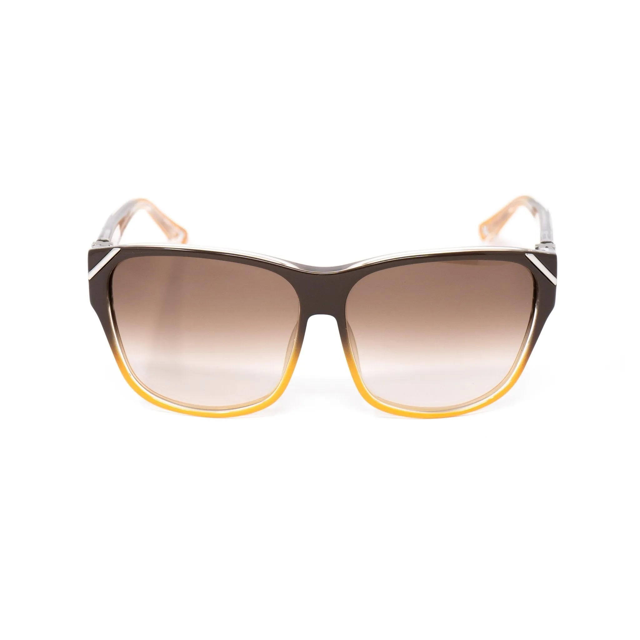 Yohji Yamamoto Sunglasses Square Brown