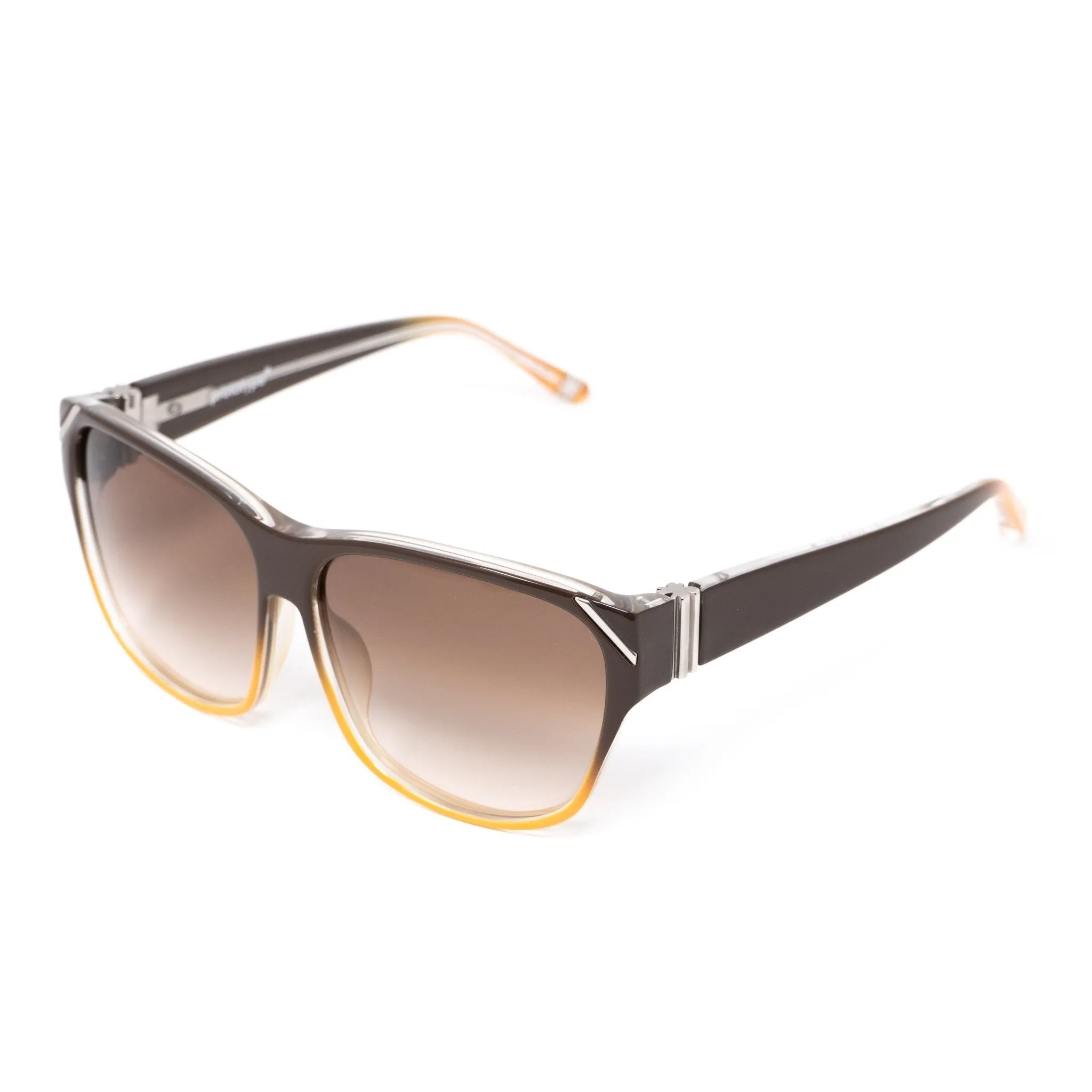 Yohji Yamamoto Sunglasses Square Brown