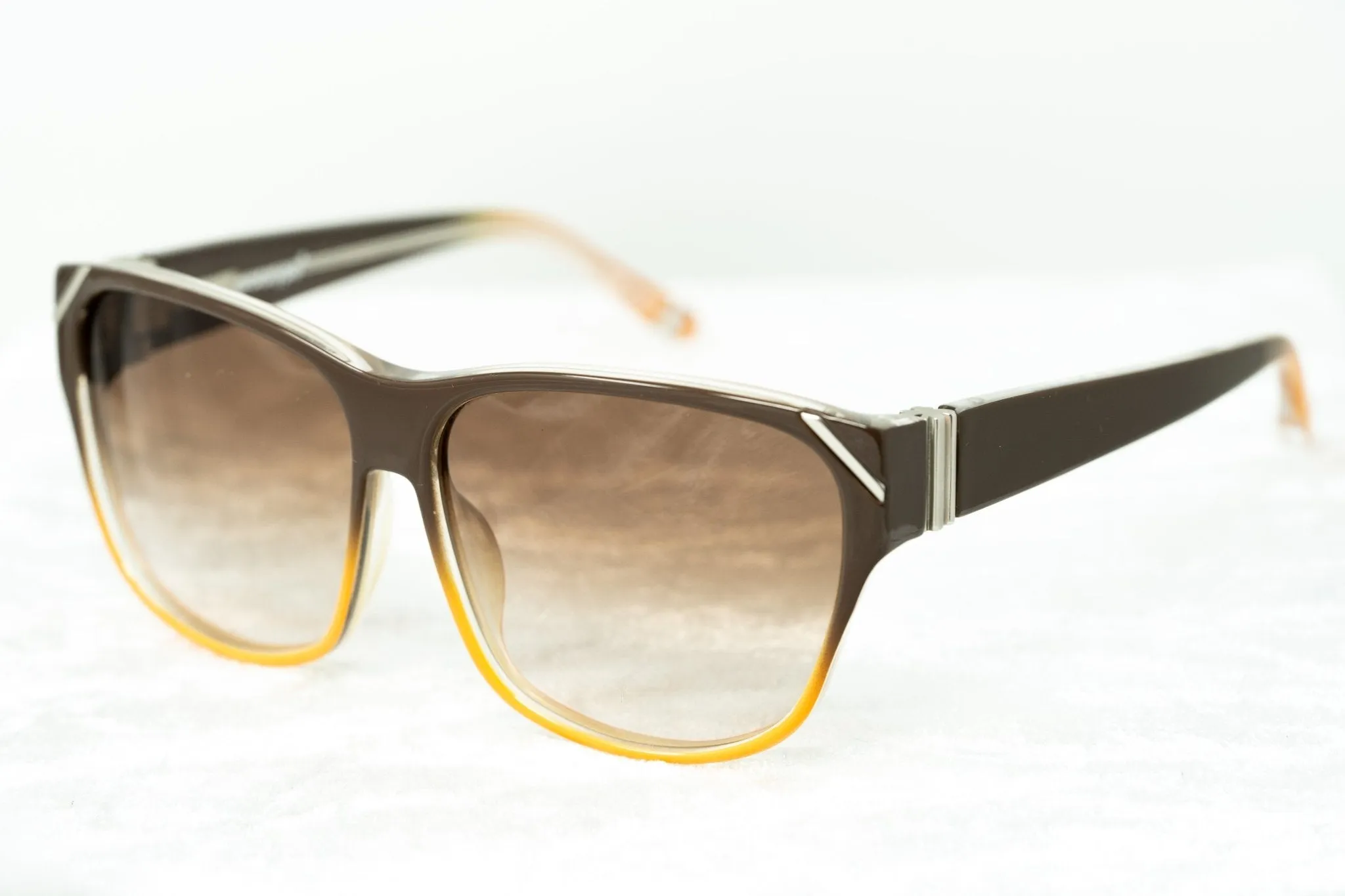 Yohji Yamamoto Sunglasses Square Brown