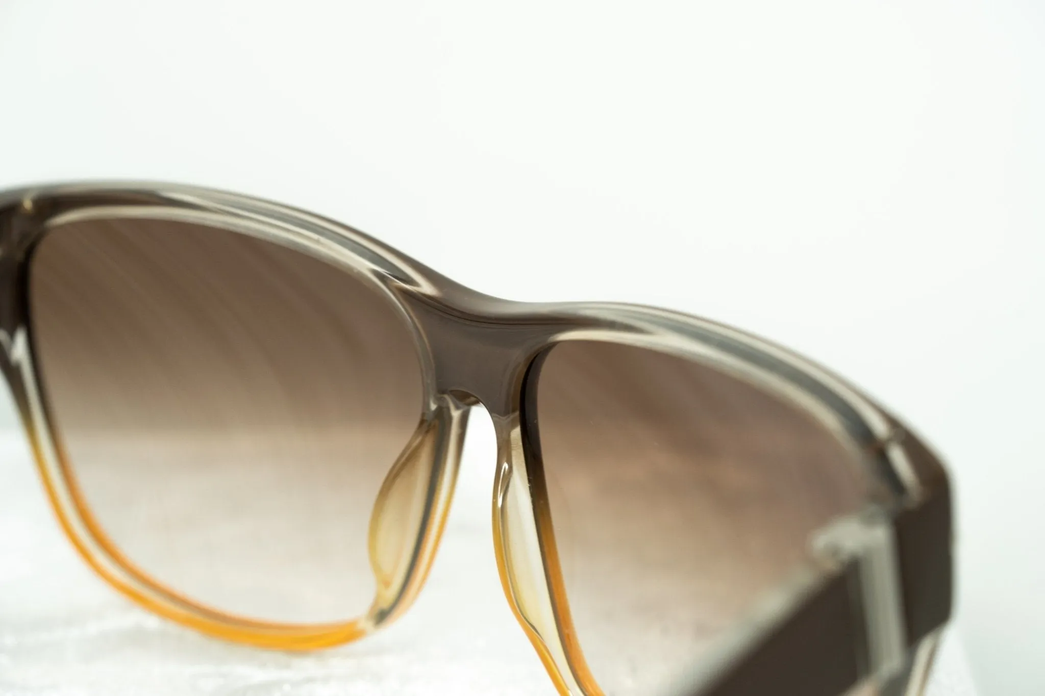 Yohji Yamamoto Sunglasses Square Brown