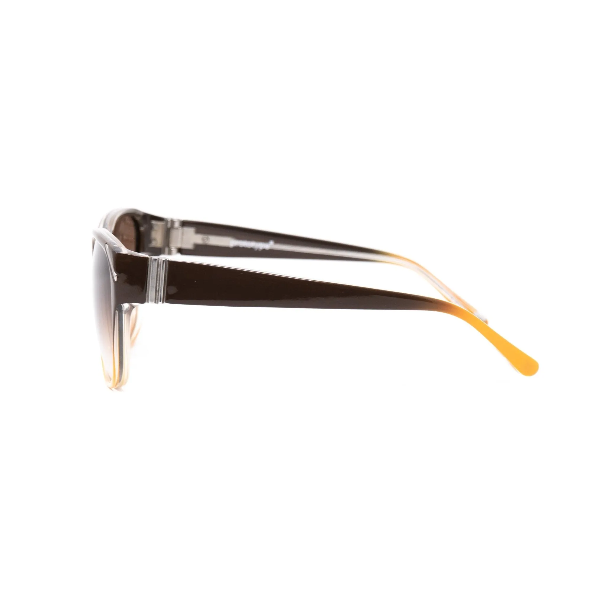 Yohji Yamamoto Sunglasses Square Brown