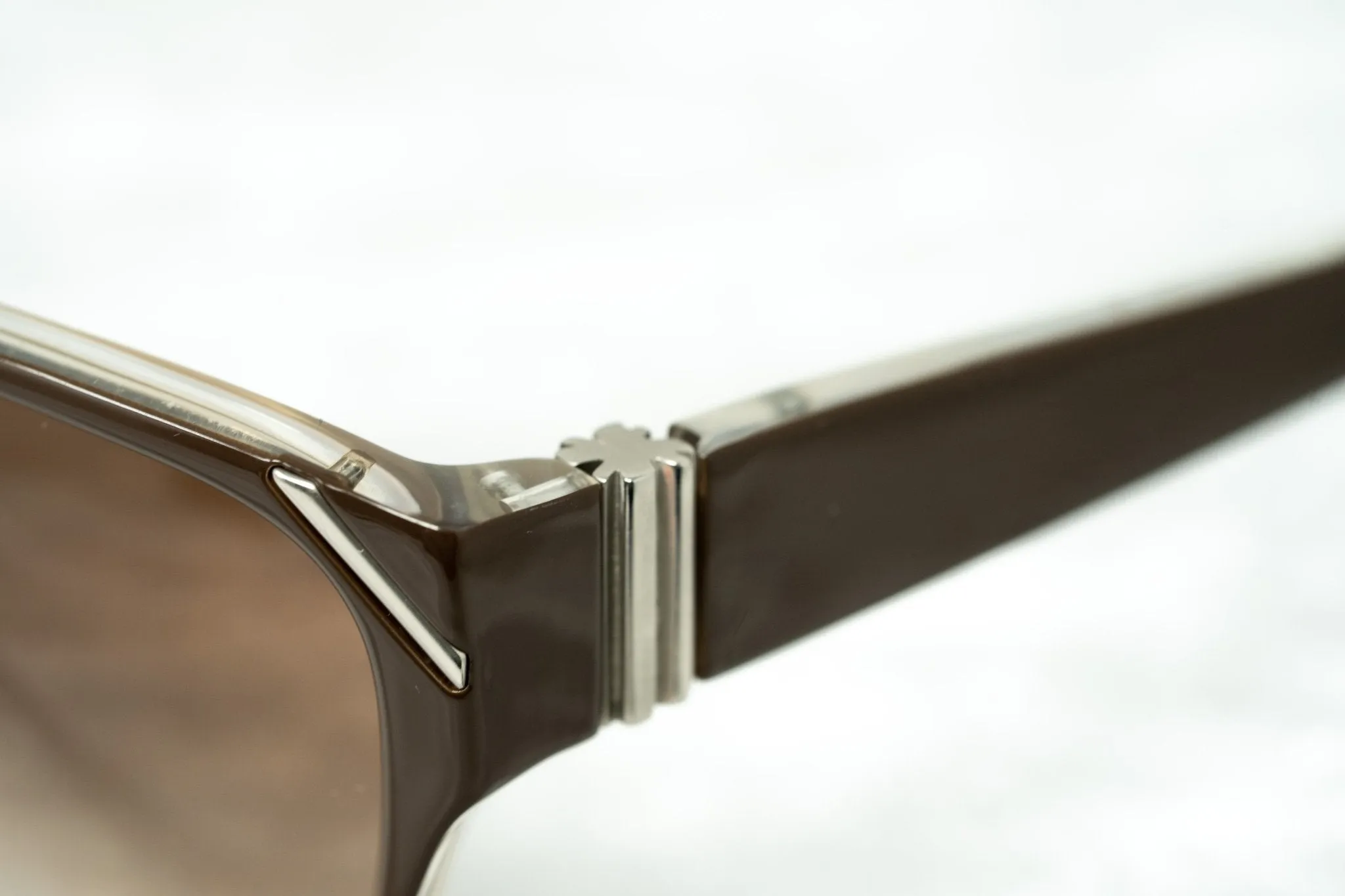 Yohji Yamamoto Sunglasses Square Brown