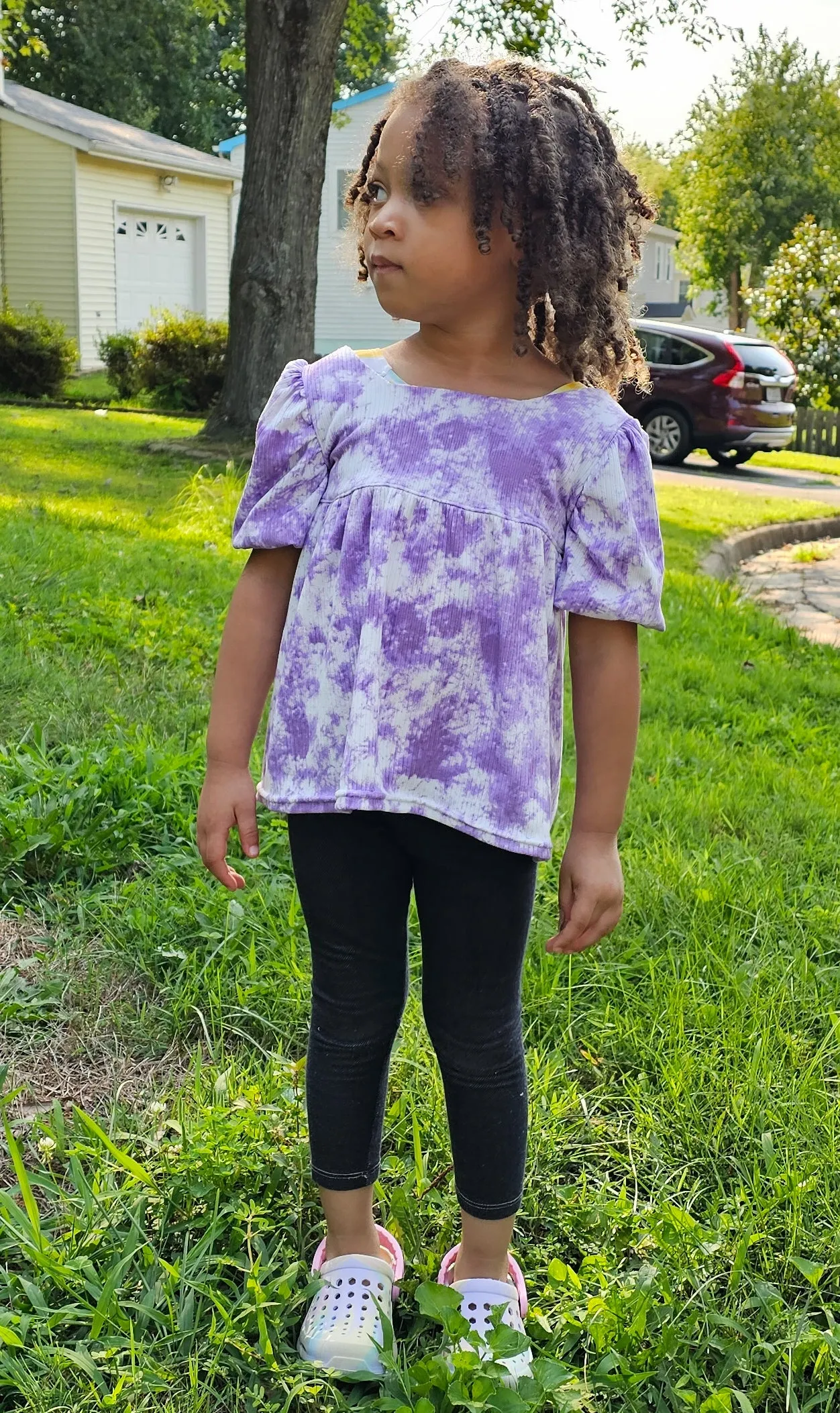 Youth Maple Top Digital Sewing Pattern Sizes NB-16Y
