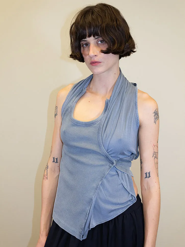 Y/Project Insert Scarf Tank Top