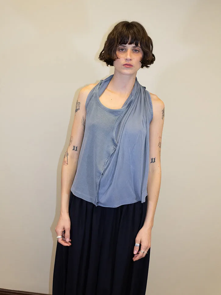 Y/Project Insert Scarf Tank Top
