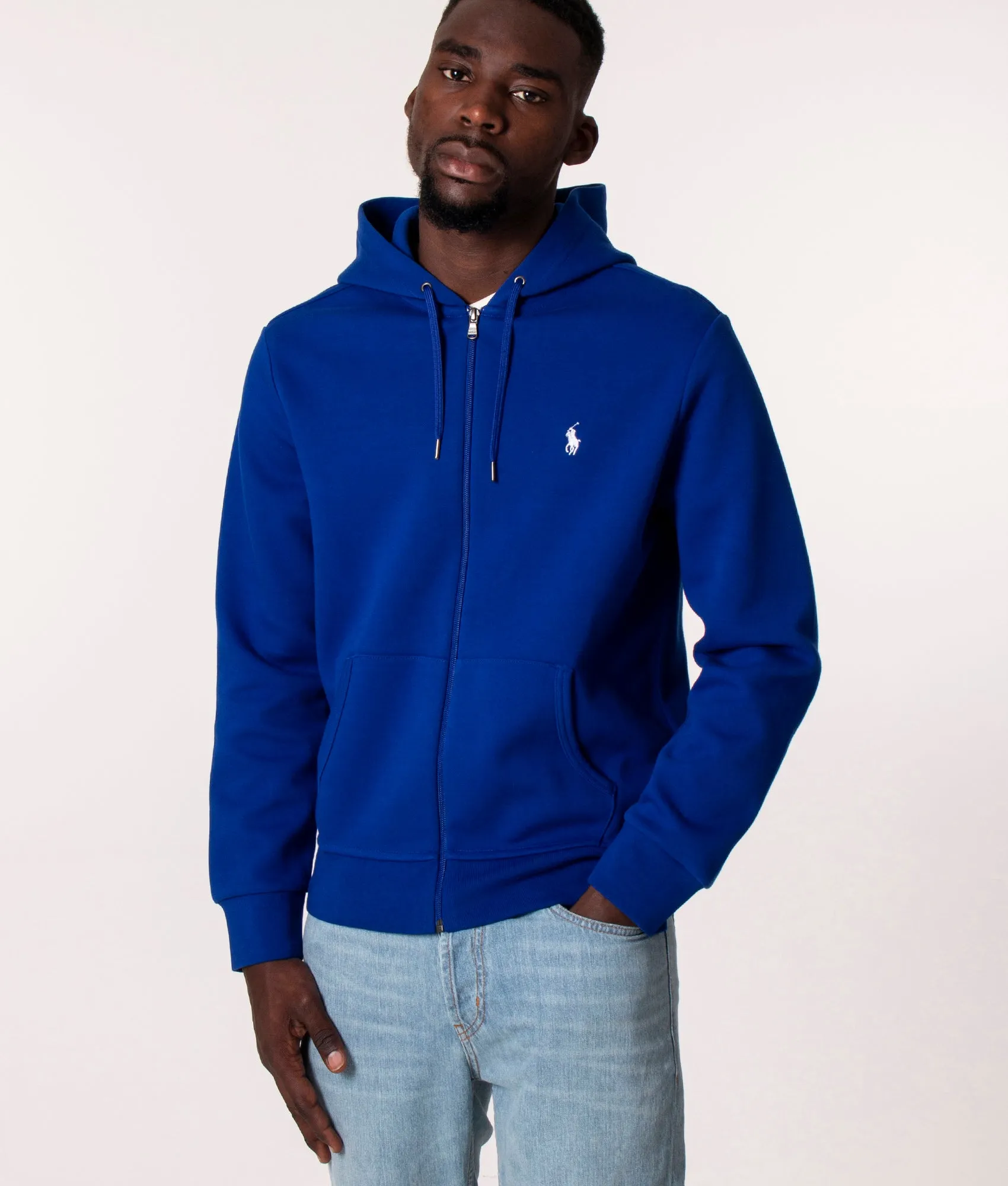 Zip Through Double Knit Hoodie